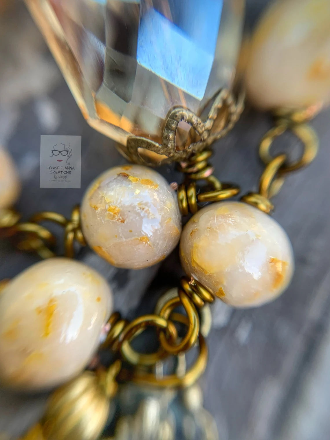Custom Handmade Rosary with Preserved Petals – A Lasting Keepsake