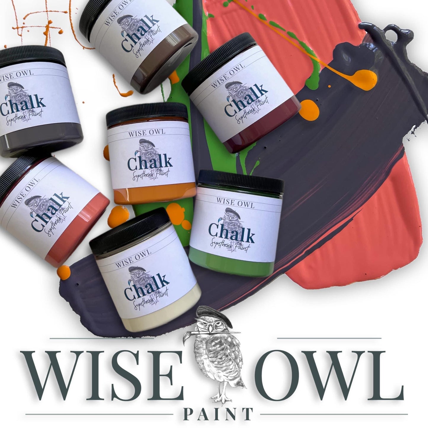 Wise Owl Chalk Synthesis Paint - Thunderstruck