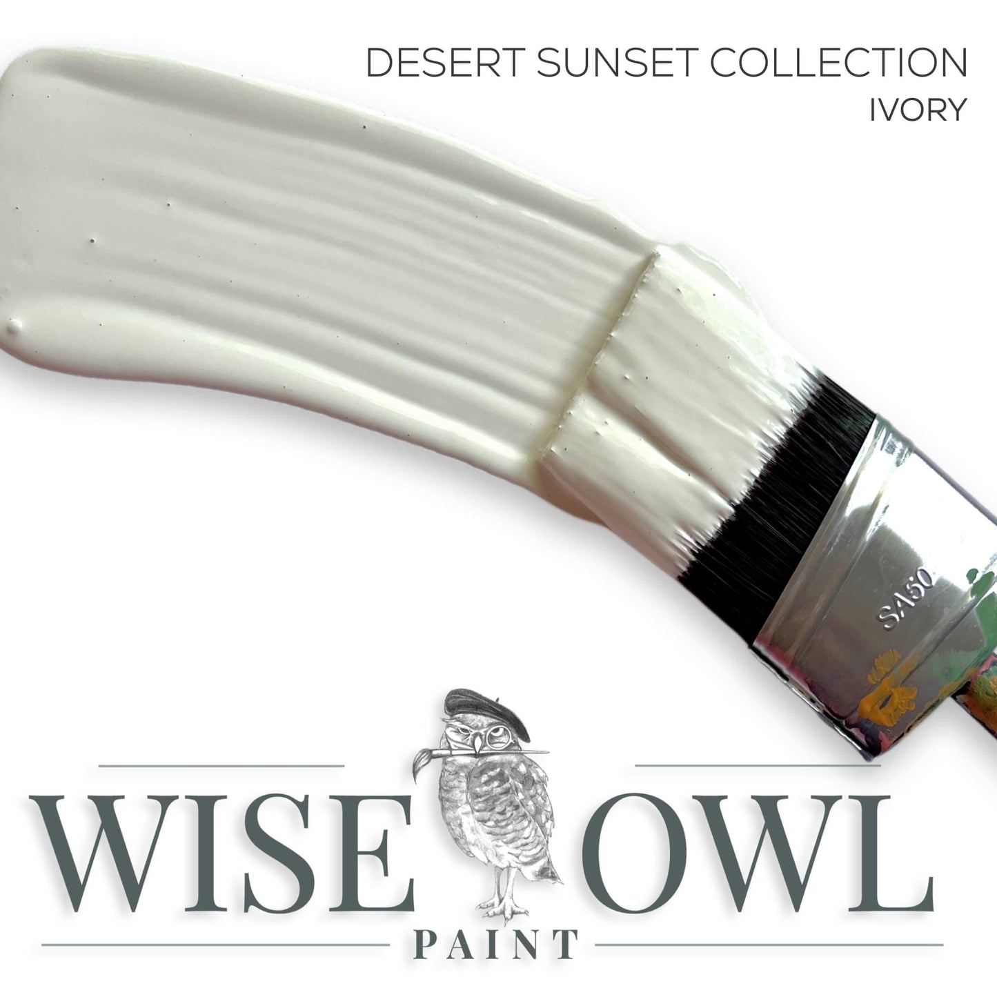 Wise Owl Chalk Synthesis Paint - Ivory